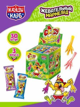 Мармелад "Crazy chicken" 16 г
