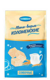 Мини-вафли Коломенские Сливочные 200 г