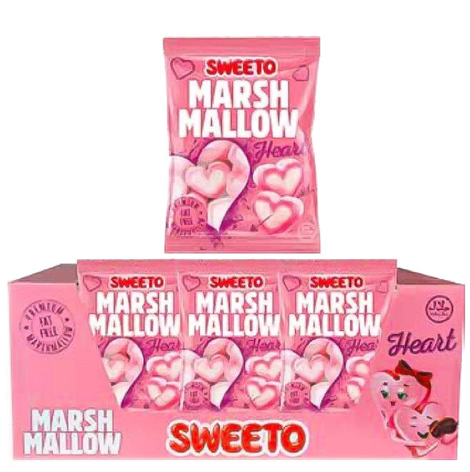 Маршмеллоу SWEETO Сердце 90 г