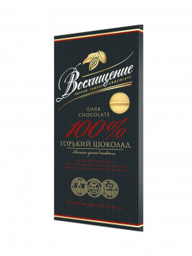 Шоколад Восхищение  горький 100% какао 140гр