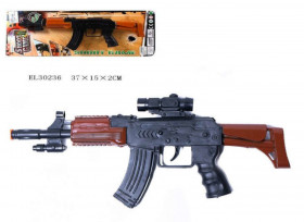 Автомат АК-47 с трещеткой (46549)  