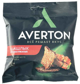 Гренки ржаные Averton Шашлык 40 г