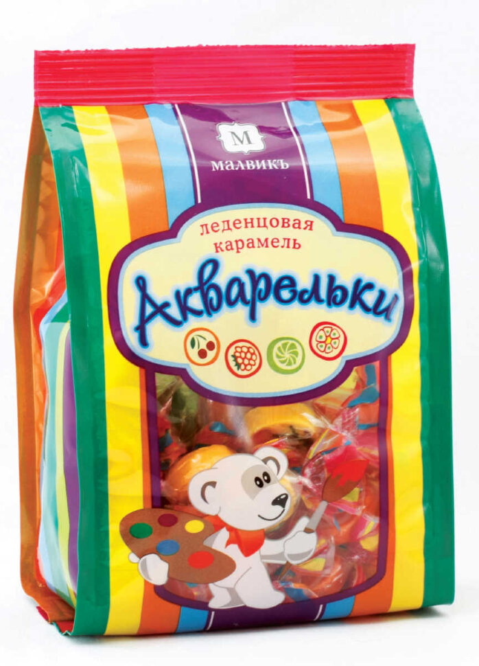 Карамель Акварельки Ассорти 150 г