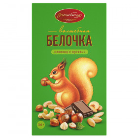 Шоколад Волшебная белочка 190 гр