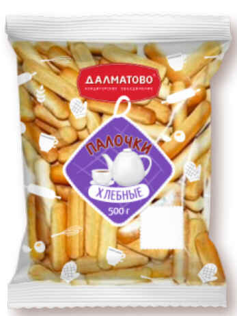 Палочки хлебные ванильные 500 г