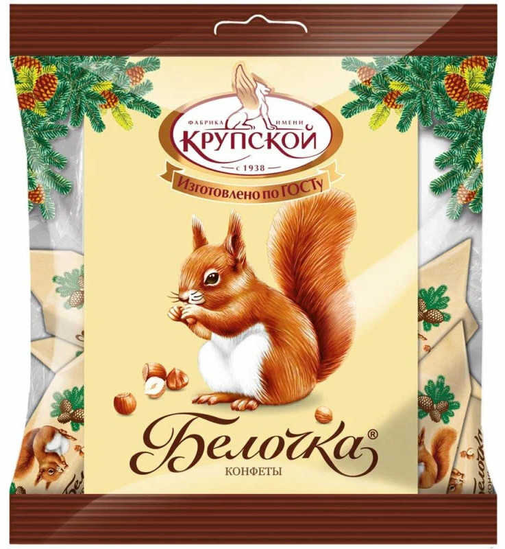 Конфеты Белочка 200 г