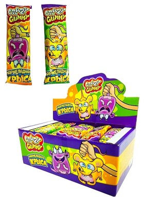 Мармелад Crazy Gummy Мармеладная крыса 15 г