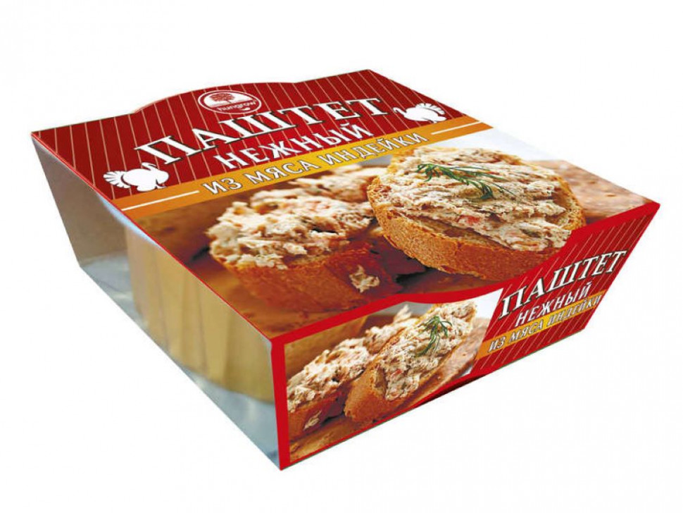 Паштет HUNGROW нежный из индюшиного мяса 90 гр