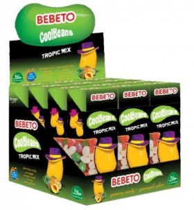 Мармелад BEBETO COOL BEANS FLITOP TROPIC MIX тропик 30 г