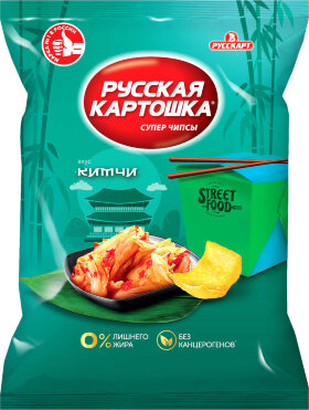 Чипсы Русская Картошка Кимчи 105 г 