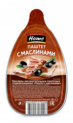 Паштет Hame с маслинами 105г