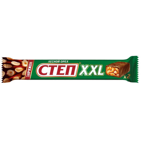 Конфеты Степ XXL лесной орех 70 г
