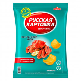 Чипсы Русская Картошка Камчатский краб 80г х 16шт