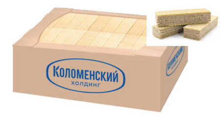 Вафли Сливочные традиционные  3,8 кг 