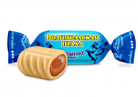 Карамель Волгоградская птаха сгущенка 1 кг (с молочной начинкой)