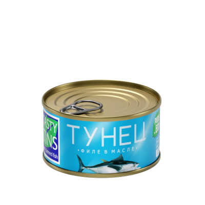 Тунец филе в масле Вкусные консервы 135г 