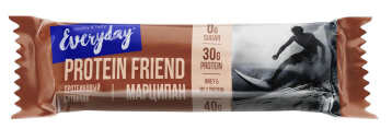 Батончик  глаз. EVERYDAY PROTEIN FRIEND с дроб. минд. марципан 40 г КВАНТ 12 шт