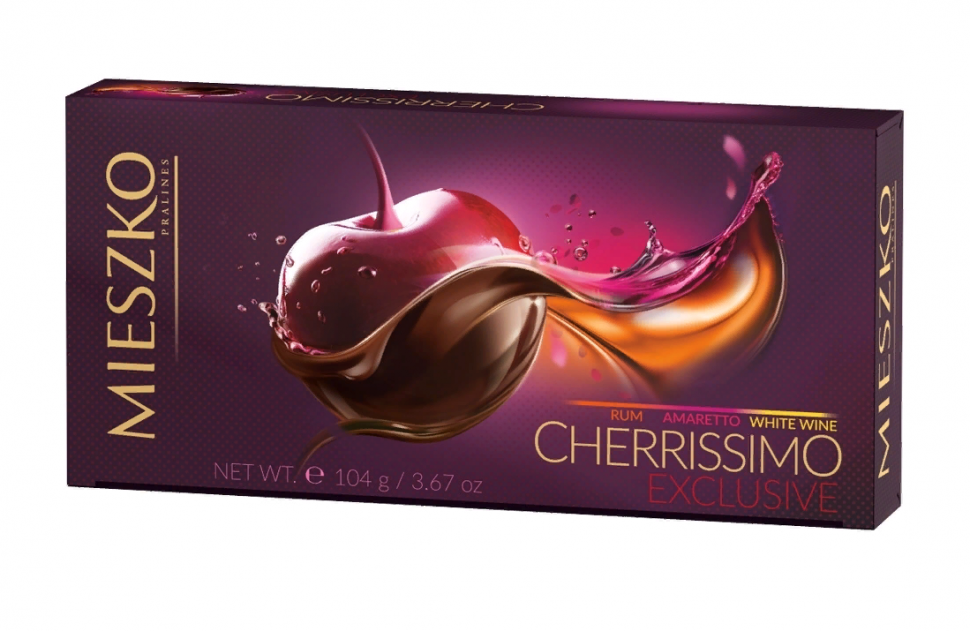 Конфеты "Cherrissimo Exclusive  chocolates" Mieszko 104 гр
