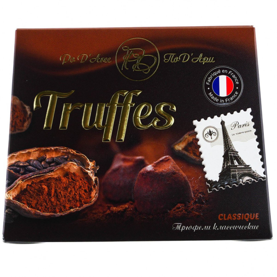 Трюфель Chocolat Mathez PoD'Aree классический 160г