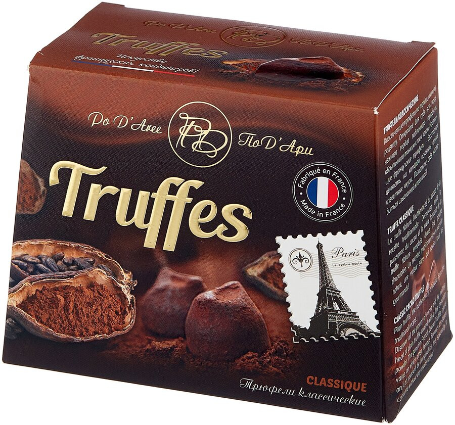 Трюфель Chocolat Mathez PoD'Aree классический 160г