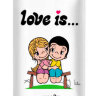 Жевательные драже Love is со вкусом тутти-фрутти 12 г 