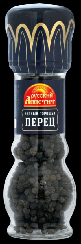 Мельница "Перец черный горошек" 40 гр (Акция 3+1)  