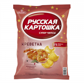 Чипсы Русская Картошка креветка 150 г 