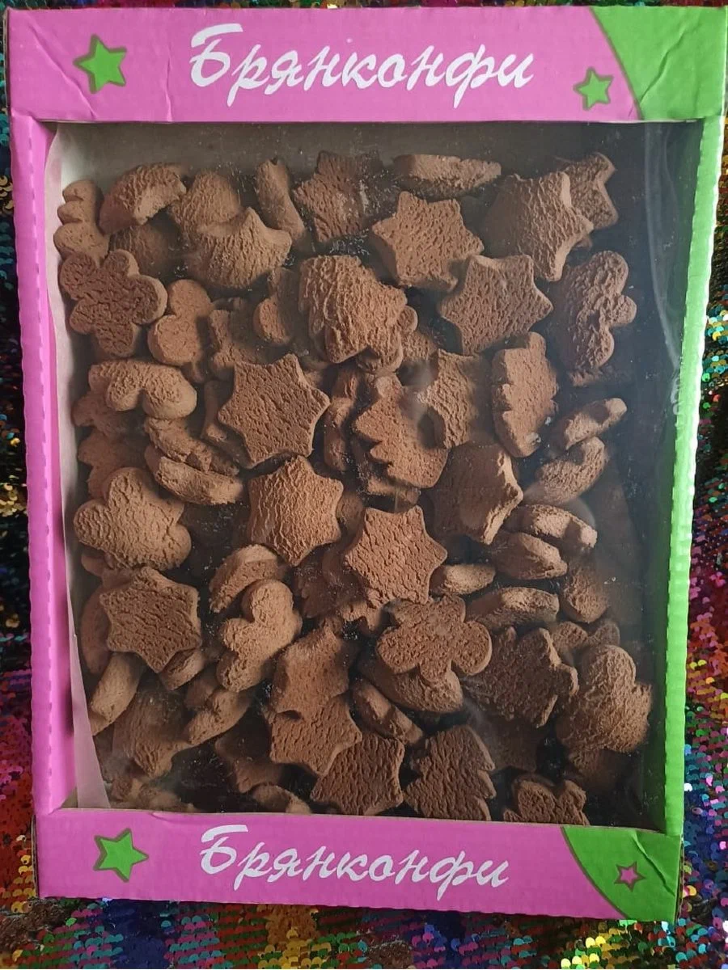 Печенье Новогодняя Коллекция с шоколадом и пряностями 1,5кг