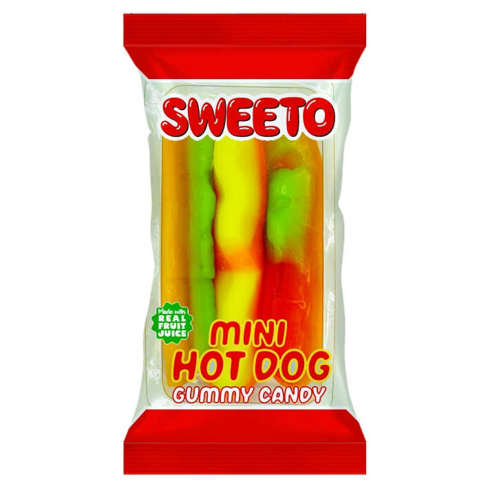 Мармелад жевательный SWEETO  Мини Хот-дог 9 г