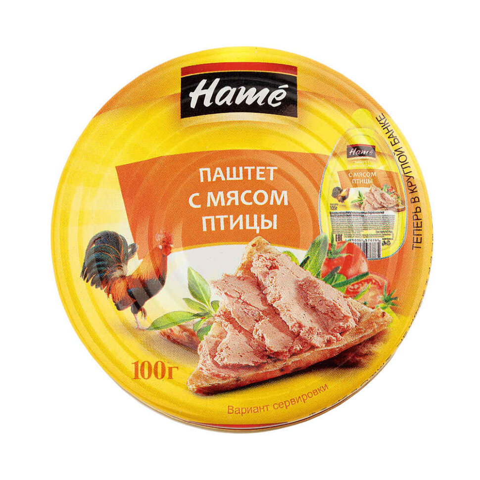 Паштет с мясом птицы 100 г