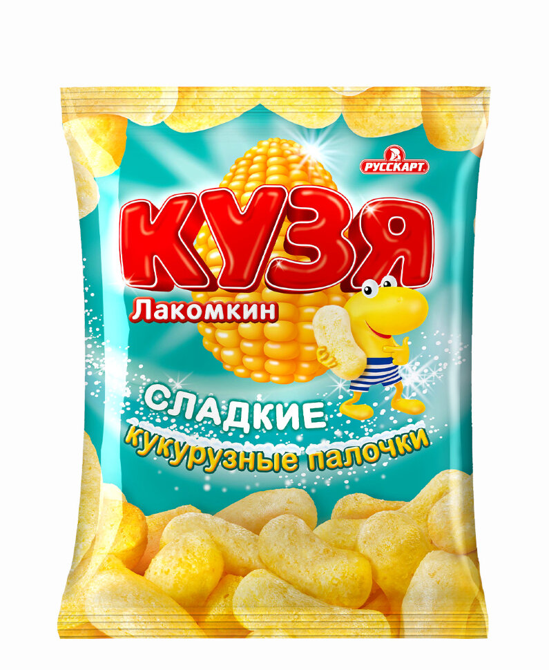 Кукурузные палочки Кузя Лакомкин 100 г
