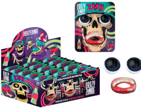 Жевательный мармелад Crazy Zombie в блистере 8 г