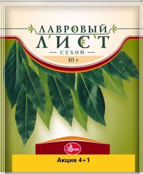 Лавровый лист 10гр (Акция 4+1)  