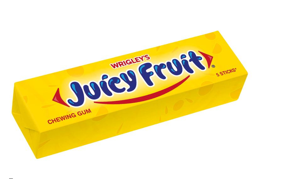 Ж/р Вригли Juicy Fruit  с ароматом фруктовым 13гр.