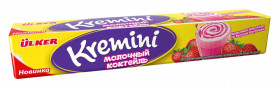 Мягкая конфета KREMINI Milkshake с ароматом клубники 41г х 20шт