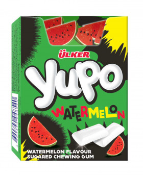 Жевательная резинка YUPO арбуз 27г   
