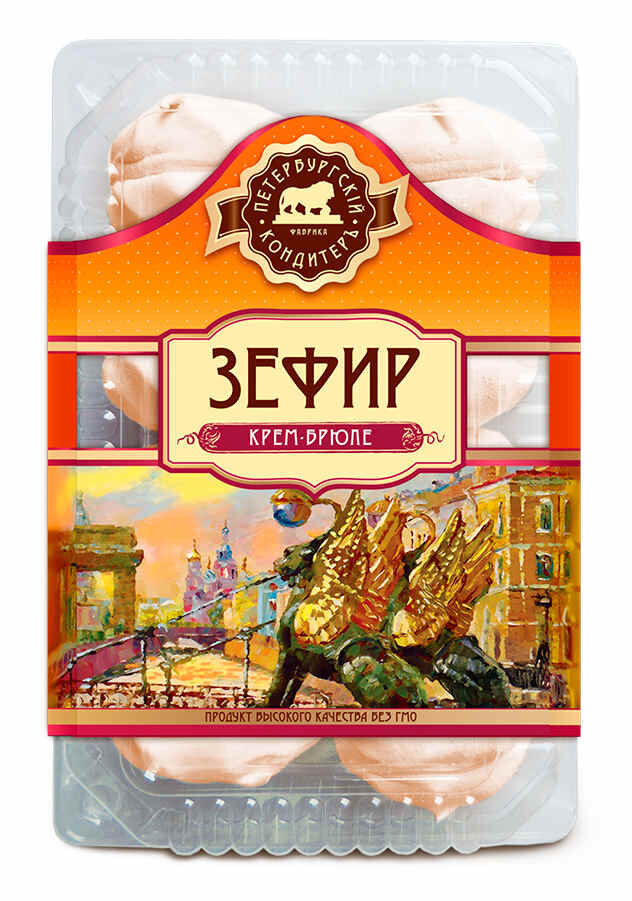 Зефир Крем-брюле ароматизированный 420 г