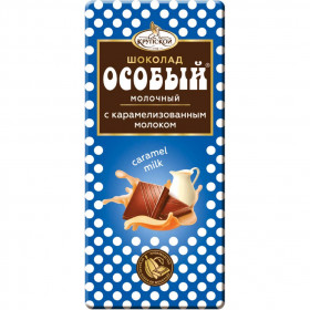 Шоколад Особый пористый молочный с карамелизированным молоком 80 гр.