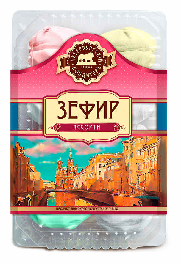 Зефир Петербургский Кондитеръ Ассорти 420г р