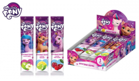 Жевательная конфета MY LITTLE PONY Фруктовые язычки 10 гр 