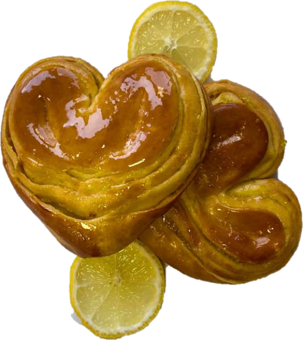 Булочка сдобная Bakery Story Лимонное сердце 1,5кг