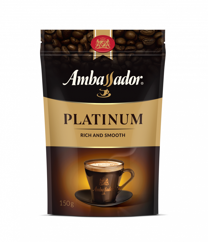 Кофе растворимый Ambassador Platinum  150 гр