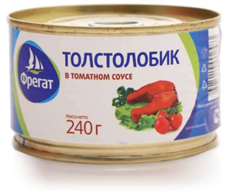 Толстолобик т/с (куски) №5 "КЛ" 240 гр