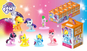 Мармелад с игрушкой в коробке СВИТБОКС MY LITTLE PONY ЧИБИ 10гр  