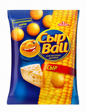 Кукурузные шарики СырBall со вкусом сыра 80 г