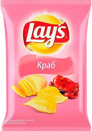 Чипсы Лейз  краб  37 г