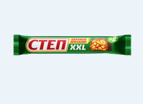 Конфеты Степ XXL с арахисом фундуком и карамелью 70гр х 20шт